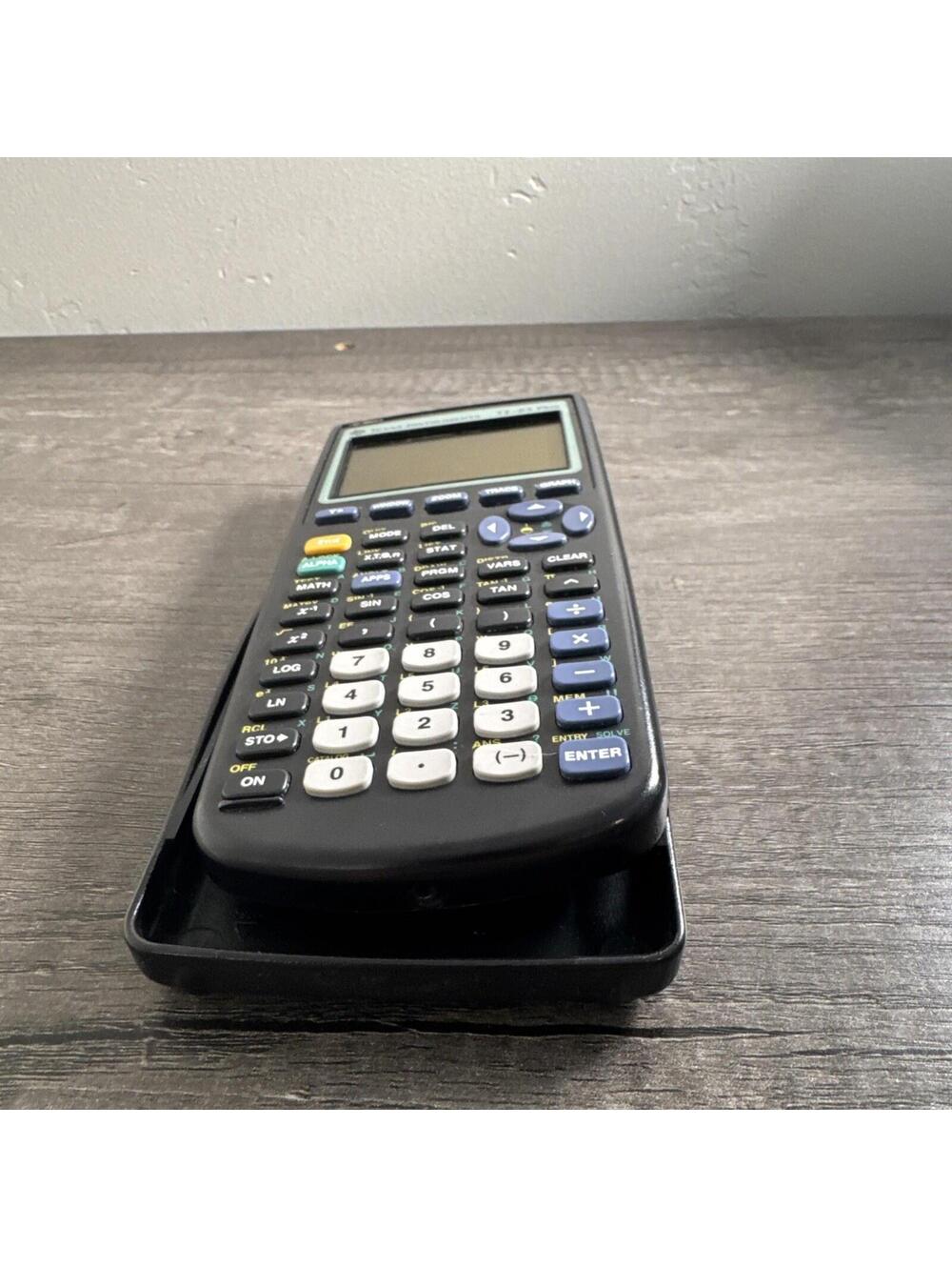 Texas Instruments TI-83 Plus Graphing Calculator With Cover - Tested - Picture 3 of 5